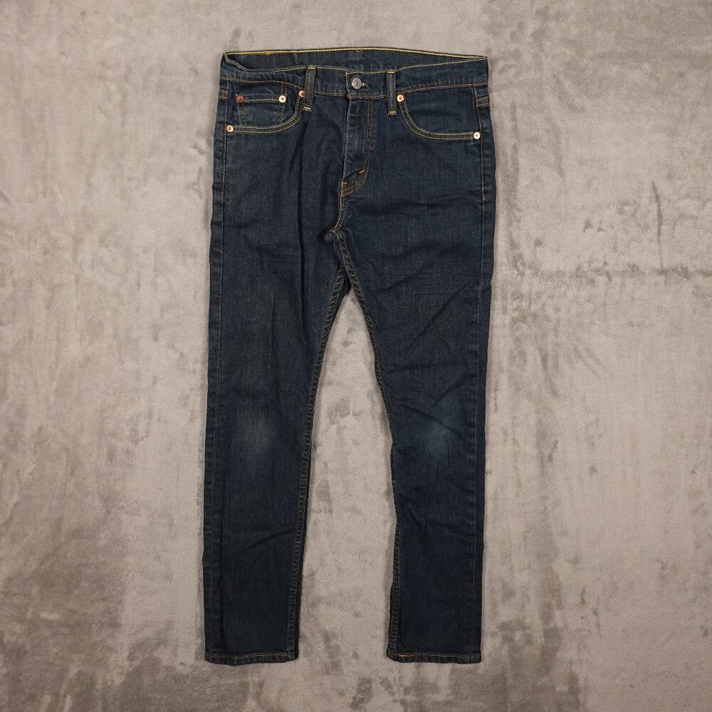 Levi's Jeans 508 regular tapered men's 30x32 blue denim red tab